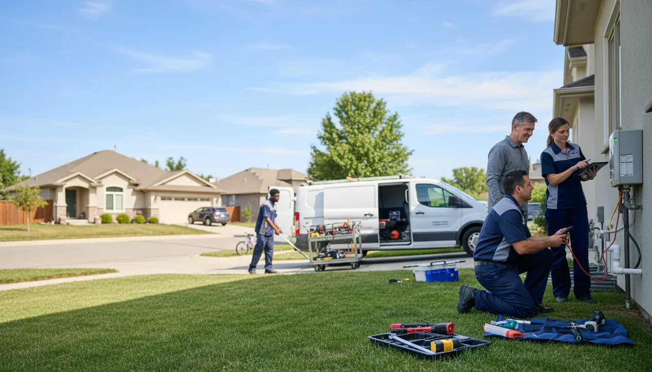 Tankless water heater service in Pennsburg, PA